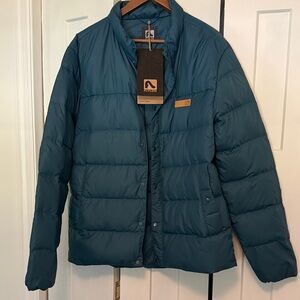 Brand New Avalanche Deep Teal Quilted Jacket XL